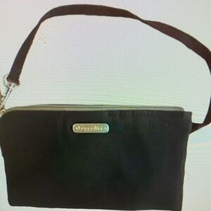 Baggallini Black 3 Card Slot Small Wristlet